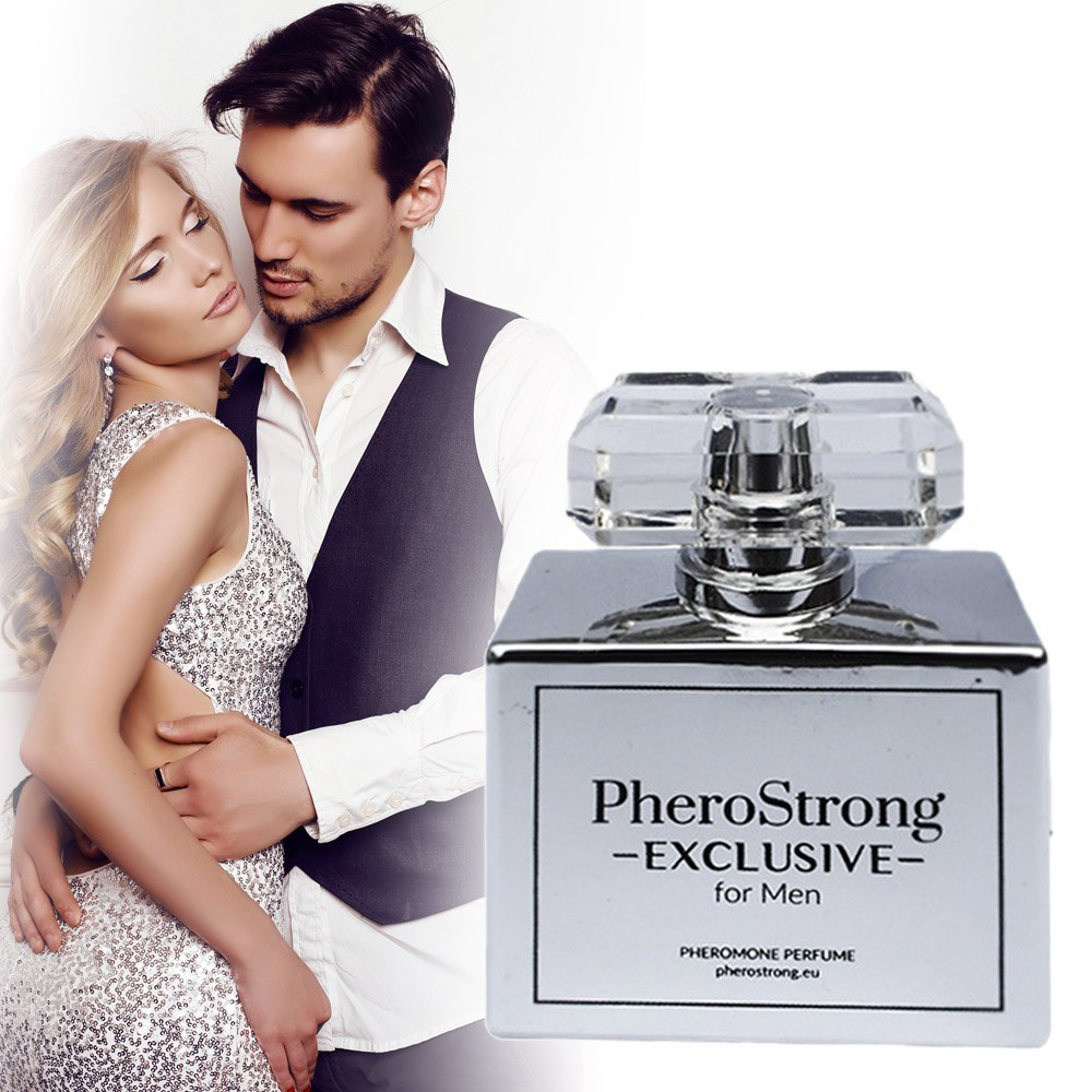 Духи с феромонами для мужчин PHeroStrong Exclusive, 50 мл, фото №4 — секс шоп Украина, NO TABOO