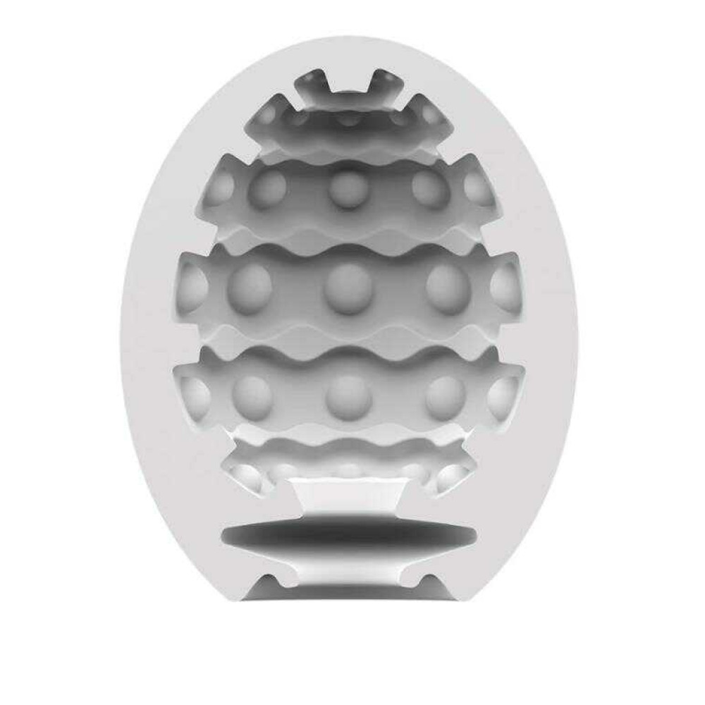 Набор самосмазывающихся мастурбаторов Satisfyer Masturbator Egg Bubble Fierce, 3 шт фото №7 — секс игрушки: Украина, NO TABOO