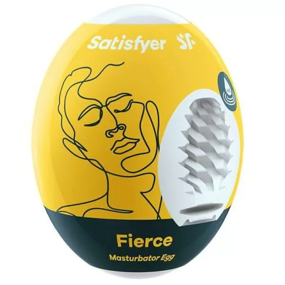 Набор самосмазывающихся мастурбаторов Satisfyer Masturbator Egg Bubble Fierce, 3 шт фото №3 — секс игрушки: Украина, NO TABOO