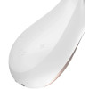 Вибратор-кролик Satisfyer Mono Flex с приложением, белый, 20.4 х 4 см фото №5 — секс игрушки: Украина, NO TABOO