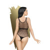 Эротическое боди Penthouse Enjoy the moment, S-L, в сеточку, черное, фото №2 — секс шоп Украина, NO TABOO