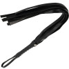 Флоггер с рельефной рукоятью Fetish Flogger черный, фото №1 — секс шоп Украина, NO TABOO
