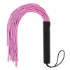 Флоггер из веревок Fetish Rope flogger черно-розовый, фото №1 — секс шоп Украина, NO TABOO