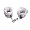 Поножи с карабинами Fetish Ankle restraints белые , фото №1 — секс шоп Украина, NO TABOO