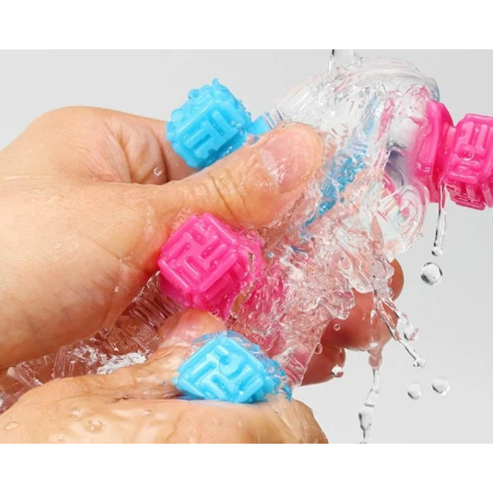 Мастурбатор нереалистичный TENGA Bobble Crazy Cubes разноцветный, 16.5 х 4.5 см фото №8 — секс игрушки: Украина, NO TABOO