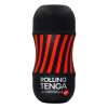 Мастурбатор нереалистичный Rolling Tenga Gyro Roller Cup черно-красный, 15 х 4.5 см фото №1 — секс игрушки: Украина, NO TABOO