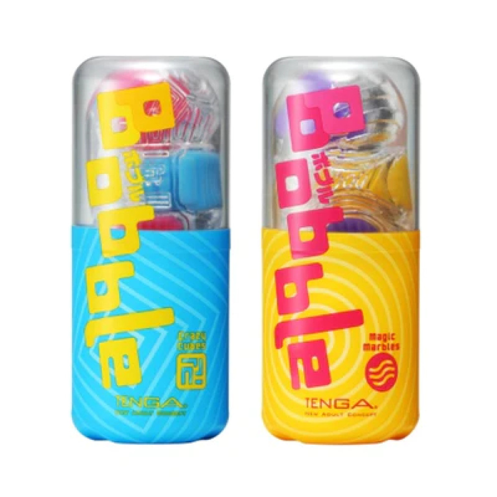 Мастурбатор нереалистичный TENGA Bobble Crazy Cubes разноцветный, 16.5 х 4.5 см фото №6 — секс игрушки: Украина, NO TABOO