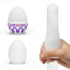 Мастурбатор хай-тек TENGA Egg Wonder Mesh белый, 4.9 × 4.9 × 6.1 см фото №3 — секс игрушки: Украина, NO TABOO