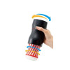 Мастурбатор нереалистичный Rolling Tenga Gyro Roller Cup черно-красный, 15 х 4.5 см фото №6 — секс игрушки: Украина, NO TABOO