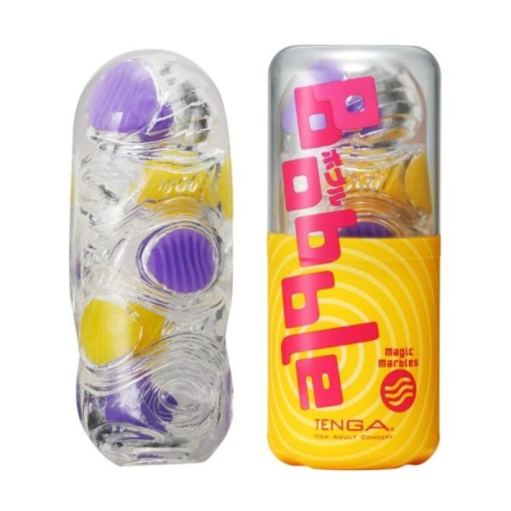 Мастурбатор нереалістичний TENGA Bobble Magic Marbles кольоровий, 16.5 х 4.5 см фото №0 — секс іграшки: Україна, NO TABOO
