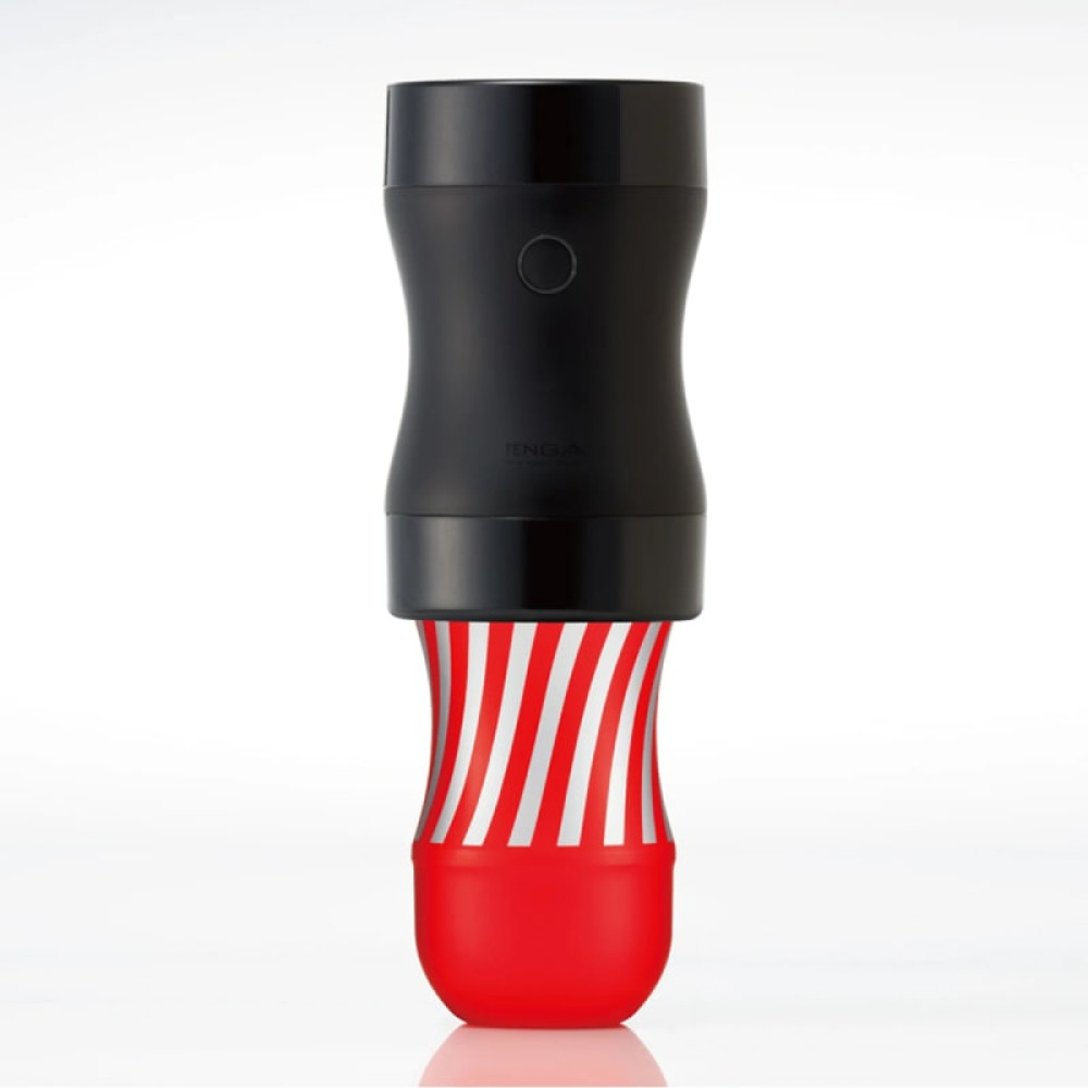Мастурбатор нереалистичный Rolling Tenga Gyro Roller Cup красно-белый, 15 х 4.5 см фото №5 — секс игрушки: Украина, NO TABOO
