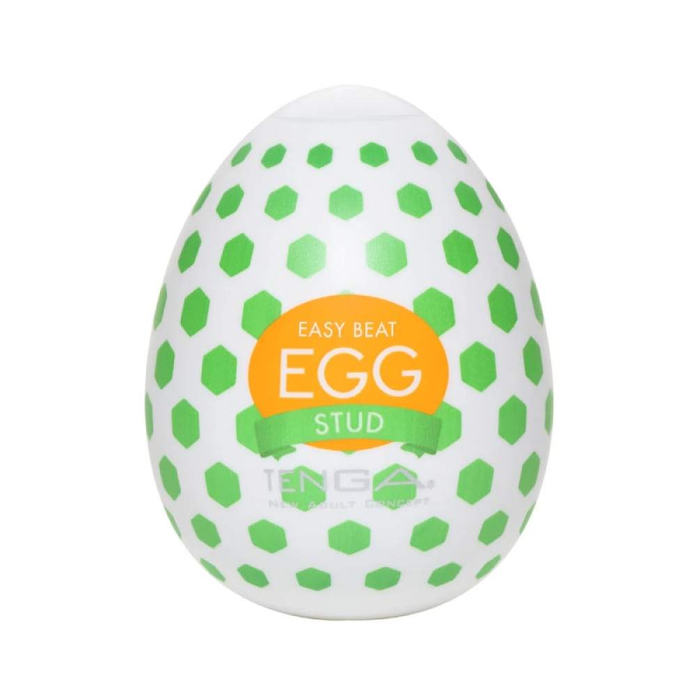 Мастурбатор хай-тек TENGA Egg Wonder Stud белый, 4.9 × 4.9 × 6.1 см фото №0 — секс игрушки: Украина, NO TABOO