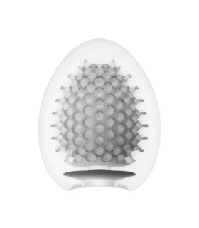 Мастурбатор хай-тек TENGA Egg Wonder Stud белый, 4.9 × 4.9 × 6.1 см - No Taboo