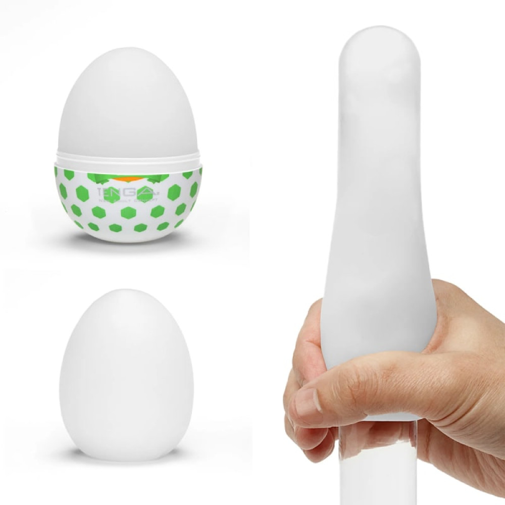 Мастурбатор хай-тек TENGA Egg Wonder Stud белый, 4.9 × 4.9 × 6.1 см фото №3 — секс игрушки: Украина, NO TABOO