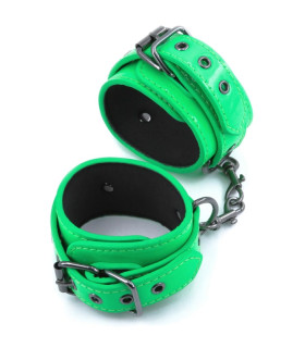 Поножи NS Novelties Electra Ankle Cuffs зеленые - No Taboo