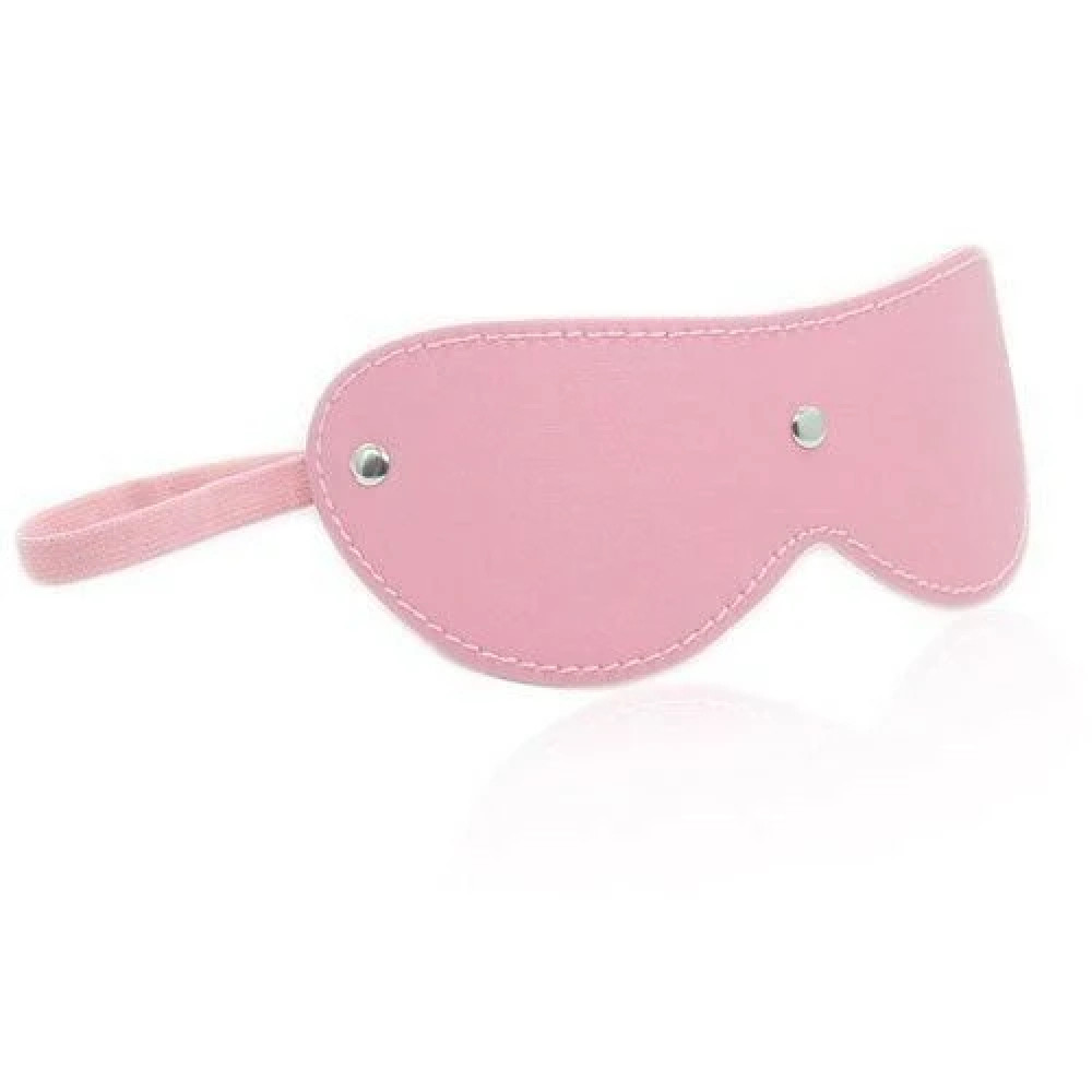 Маска с закрытыми глазами Fetish Blindfold розовая, фото №2 — секс шоп Украина, NO TABOO