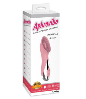 Вибратор для клитора с усиками Chisa розовый, 17 х 4 см - No Taboo