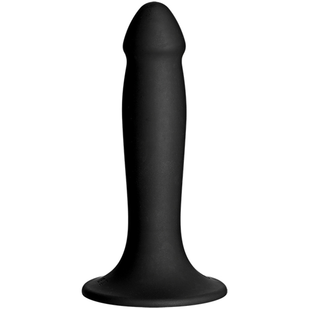 Страпон с вибрирующим адаптером Smooth Vibrating Pleasure Set с дистанционным пультом, черный, 16.5 х 3.8 см фото №4 — секс игрушки: Украина, NO TABOO
