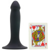Страпон с вибрирующим адаптером Smooth Vibrating Pleasure Set с дистанционным пультом, черный, 16.5 х 3.8 см фото №6 — секс игрушки: Украина, NO TABOO