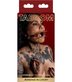 Кляп-павук Taboom червоно-золотий, 4 см - No Taboo
