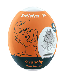 Самосмазывающийся мастурбатор Masturbator Egg Chrunchy - No Taboo