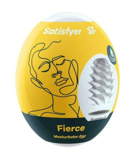 Самосмазывающийся мастурбатор Satisfyer Masturbator Egg Fierce - No Taboo