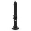 Вибратор с фрикциями на присоске TOY JOY черный, 27.5 х 3 см фото №1 — секс игрушки: Украина, NO TABOO