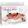 Набор для бондажа Fetish Fantasy Series, 5 предметов, розовый, фото №1 — секс шоп Украина, NO TABOO