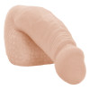 Фаллоимитатор реалистичный California Exotic Novelties с мошонкой, бежевый, 12.7 х 3.7 см фото №1 — секс игрушки: Украина, NO TABOO