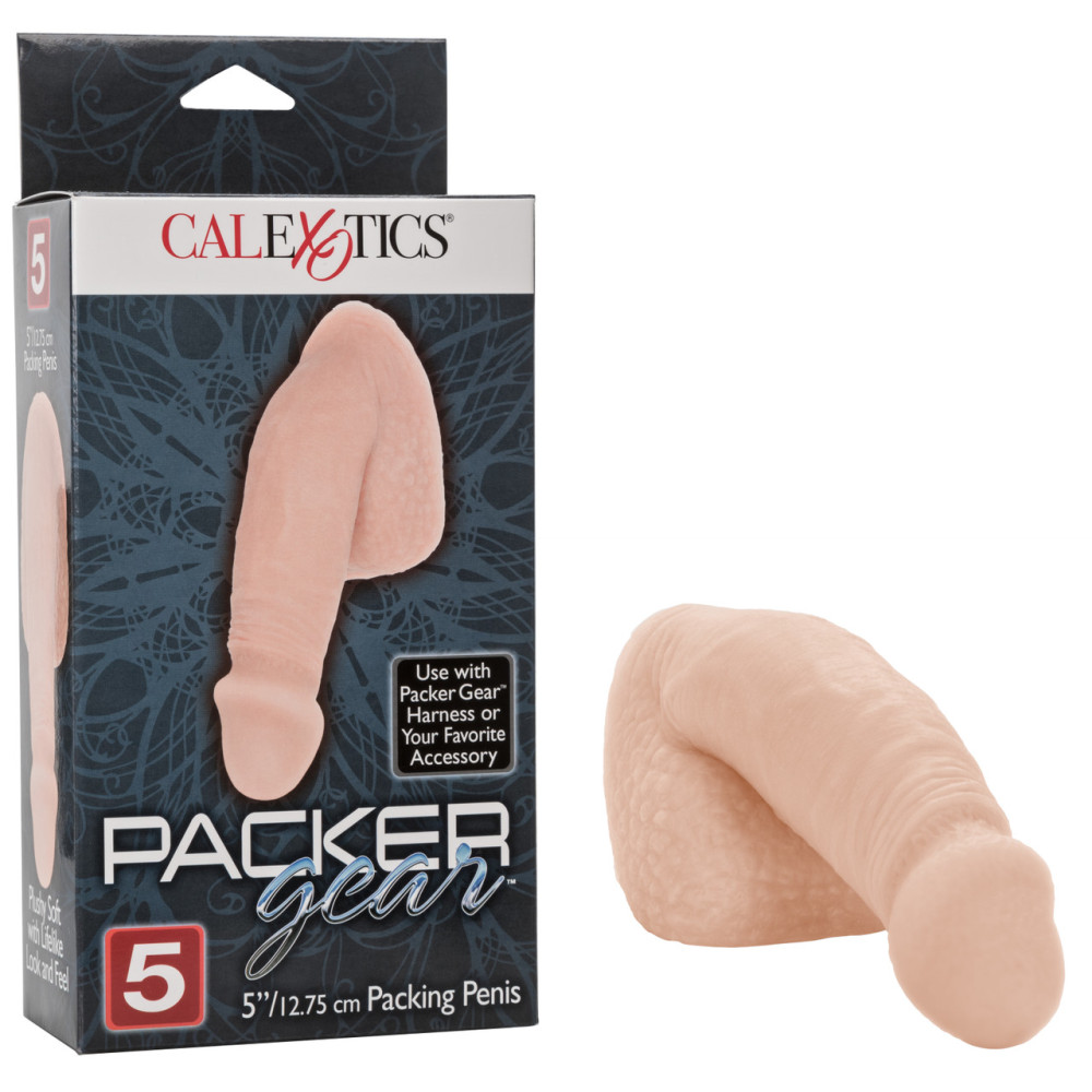 Фаллоимитатор реалистичный California Exotic Novelties с мошонкой, бежевый, 12.7 х 3.7 см фото №7 — секс игрушки: Украина, NO TABOO