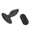 Анальный вибратор Dreamtoys Dark Desires с пультом, черный, 14 х 4 см фото №4 — секс игрушки: Украина, NO TABOO