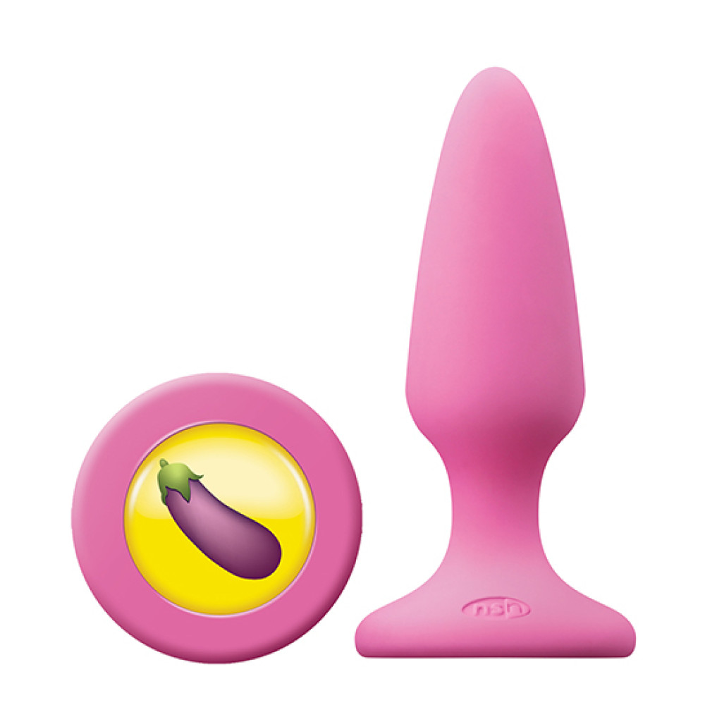 Анальная пробка NS Novelties, M, Mojis DCK розовая 3.7 х 10.5 см фото №0 — секс игрушки: Украина, NO TABOO
