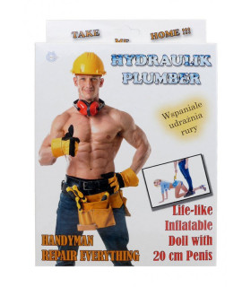 Секс-лялька Hydraulik - Plumber, бежева, 160 см - No Taboo