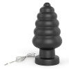 Анальная пробка гигантская, с вибрацией, рельефная, Lovetoy на присоске, с проводным пультом, 18 х 8.3 см фото №6 — секс игрушки: Украина, NO TABOO