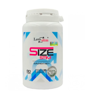 Таблетки для увеличения члена LoveStim SIZE STIM, 80 шт - No Taboo