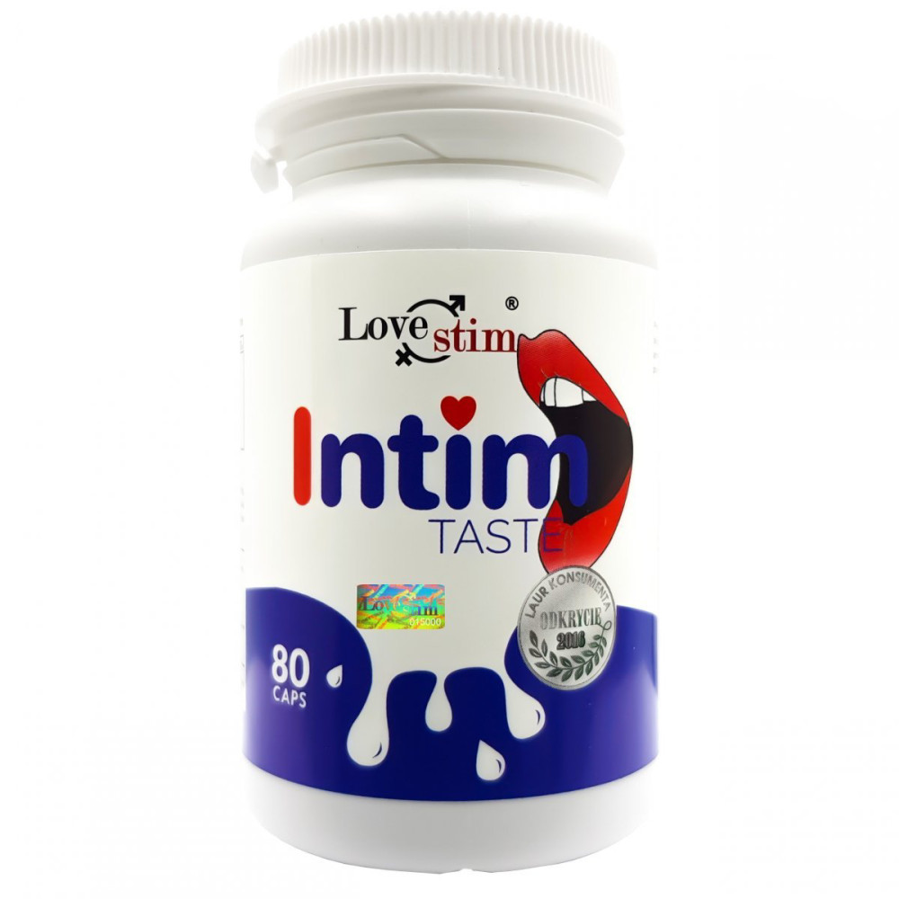 Таблетки для покращення смаку та запаху сперми LoveStim INTIM TASTE, 80 шт, фото №0 — секс шоп Україна, NO TABOO