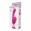 Вибратор для точки G с вакуумной стимуляцией клитора Dream Toys розовый, 21 х 3.8 см фото №2 — секс игрушки: Украина, NO TABOO