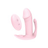 Тройной вибратор реалистичный Dream Toys с дистанционным пультом, розовый, 9.7 х 2.8 см фото №1 — секс игрушки: Украина, NO TABOO