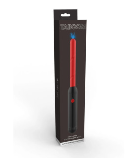 Электростимулятор Taboom Prick Stick Electro Shock Wand красно-черный, 34 см - No Taboo