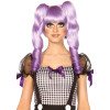 Парик с хвостиками Leg Avenue Dolly bob wig with clips O/S, лиловый, фото №1 — секс шоп Украина, NO TABOO