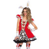 Соблазнительный костюм Leg Avenue, M/L, Queen of Hearts White Rabbit разноцветный , фото №1 — секс шоп Украина, NO TABOO