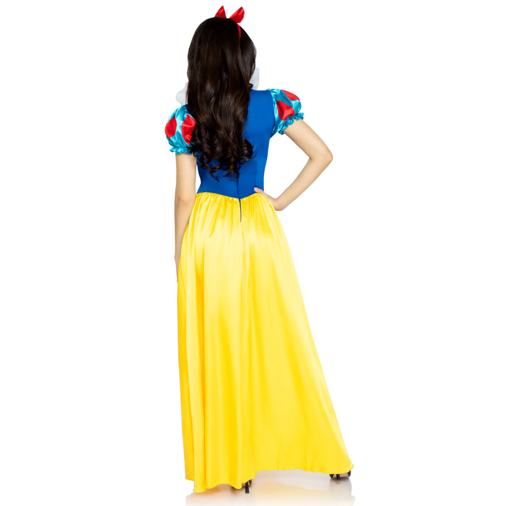 Костюм Белоснежки Leg Avenue Classic Snow White, M, 2 предмета, разноцветный , фото №2 — секс шоп Украина, NO TABOO