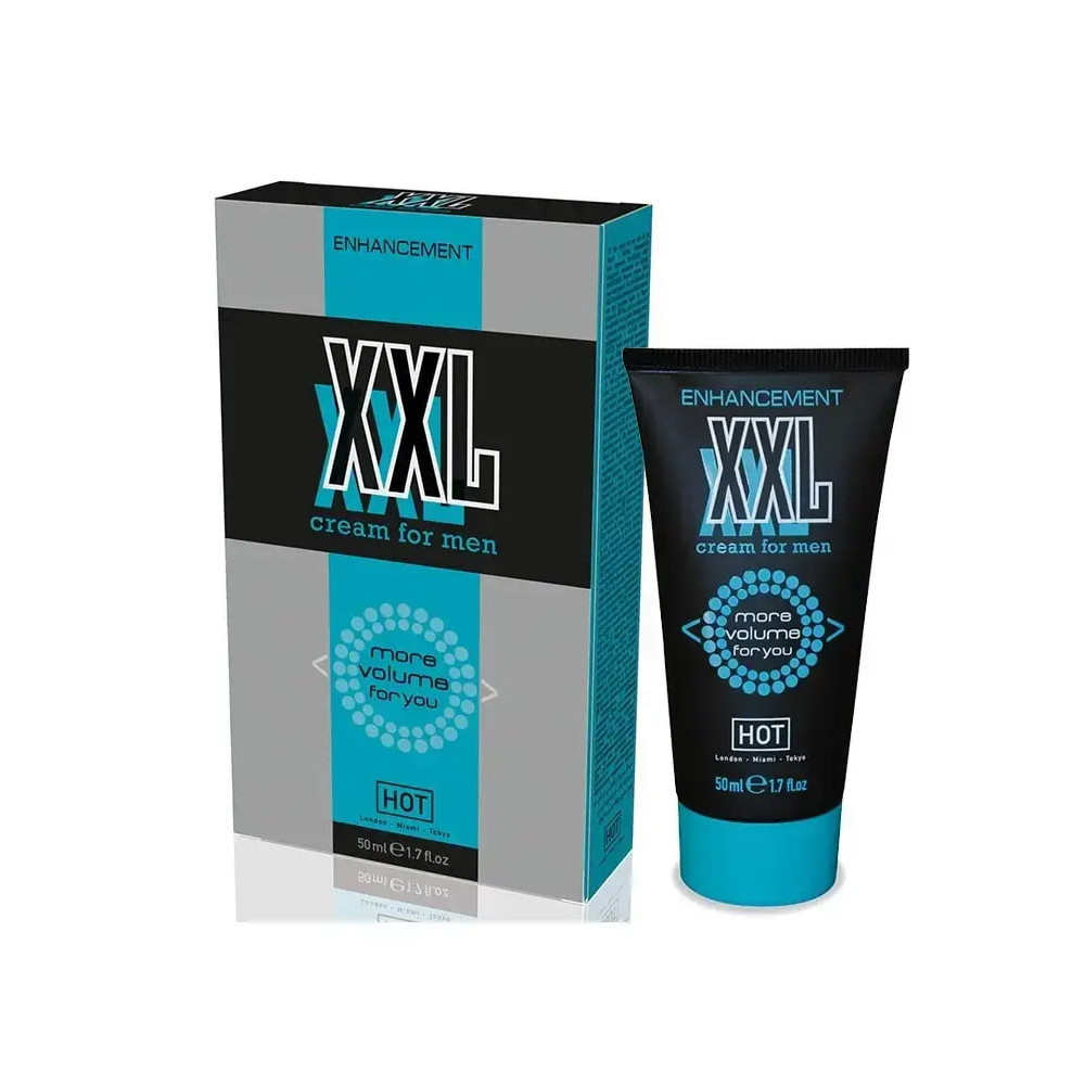 Крем для увеличения члена HOT XXL Enhancement, 50 мл, усиление эрекции, фото №0 — секс шоп Украина, NO TABOO