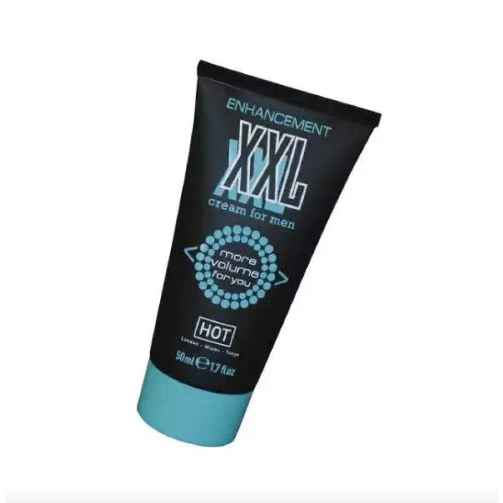 Крем для увеличения члена HOT XXL Enhancement, 50 мл, усиление эрекции, фото №2 — секс шоп Украина, NO TABOO