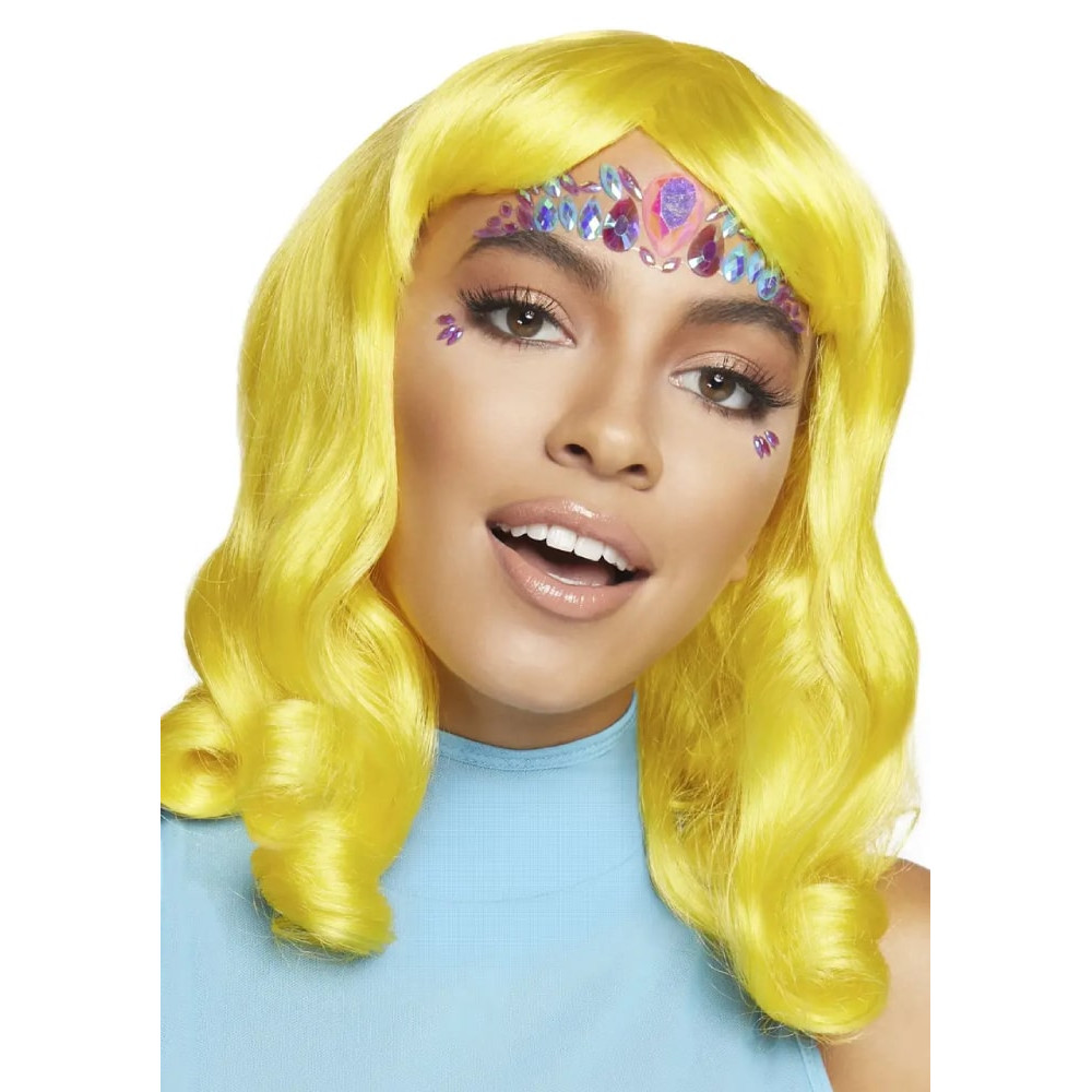 Наклейки для лица Leg Avenue Freesia face jewels sticker O/S, фото №0 — секс шоп Україна, NO TABOO