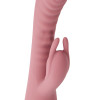 Вибратор-кролик Sweet Em Clap & Vibe рельефный, розовый, 22.5 х 4.3 см фото №5 — секс игрушки: Украина, NO TABOO