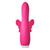 Вибратор-кролик Dream Toys Flirts Butterfly, розовый, 17 х 3 см фото №5 — секс игрушки: Украина, NO TABOO