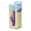 Вибратор-кролик Dream Toys Flirts Butterfly, фиолетовый, 17 х 3 см фото №2 — секс игрушки: Украина, NO TABOO