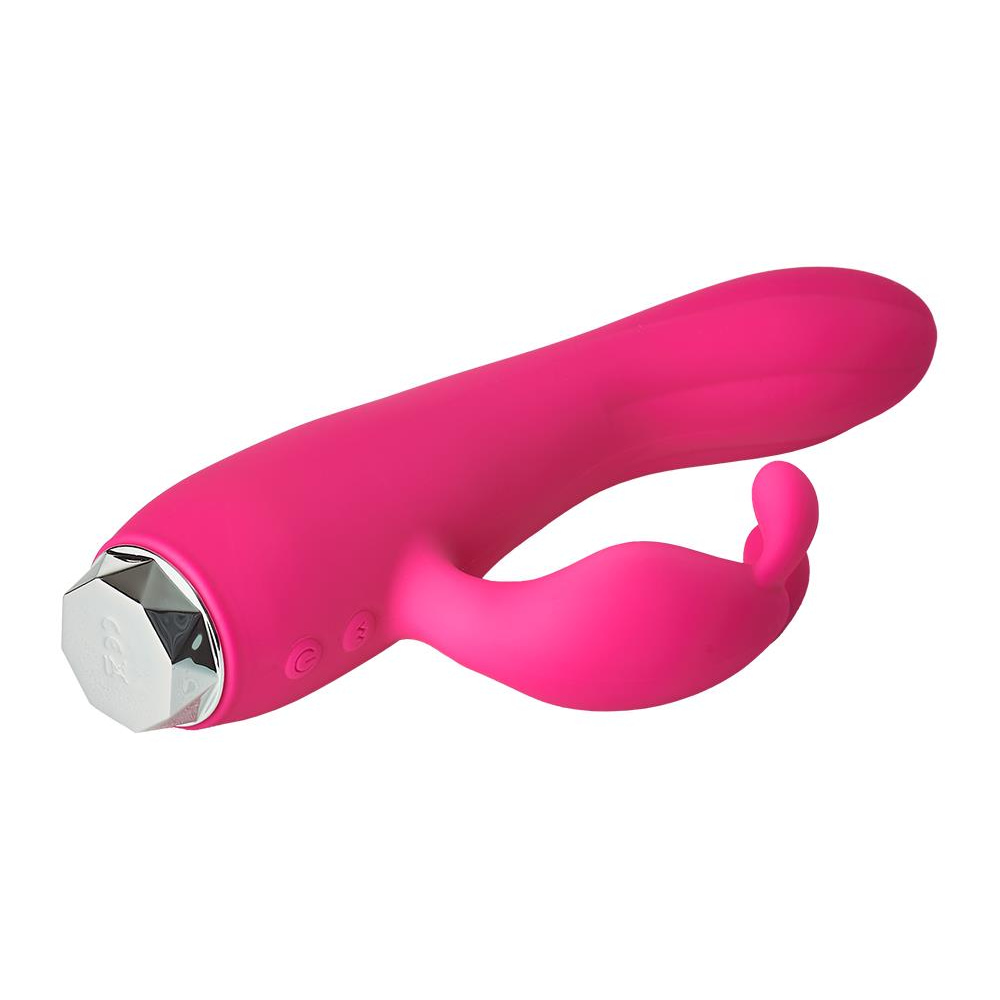 Вибратор-кролик Dream Toys Flirts, розовый, 17 х 3 см фото №6 — секс игрушки: Украина, NO TABOO