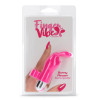 Вибратор на палец Toy Joy Bunny Pleaser с ушками кролика, розовый, 10.5 х 3 см фото №2 — секс игрушки: Украина, NO TABOO